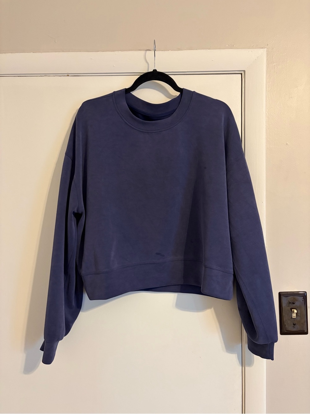 lululemon athletica Relaxed Crewneck Sweatshirt - Navy Blue